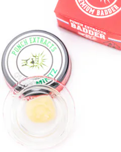 PUNCH EDIBLES & EXTRACTS - Gush Mintz BHO Badder (1g)