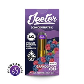 Jeeter Concentrates Diamonds Vape Cartridge - Granddaddy Purp