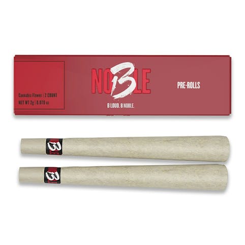 B Noble - Purple Urkle -Hybrid- (Pre-Roll) 2pk | B Noble   -t5