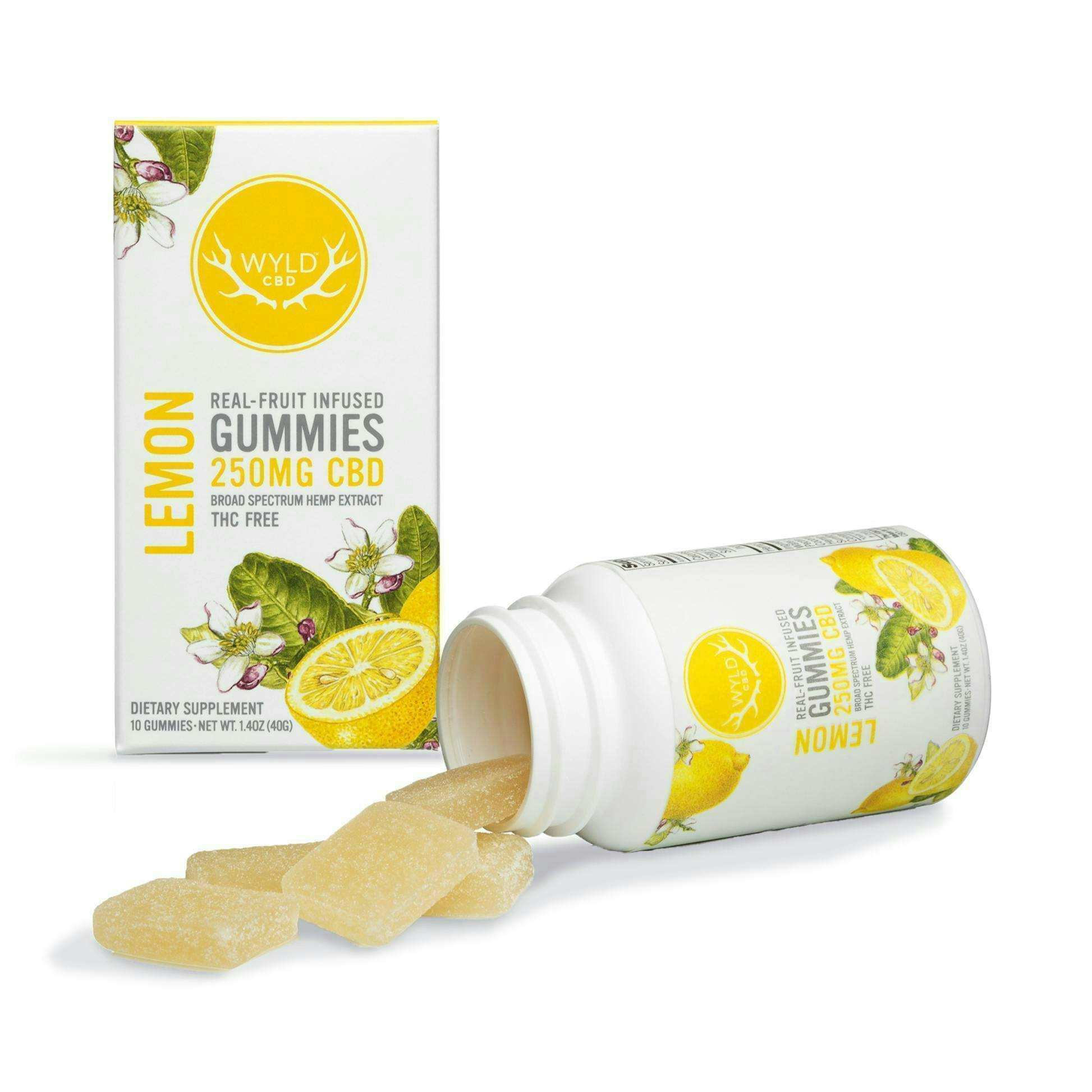 Wyld: Lemon CBD Gummies - 10ct