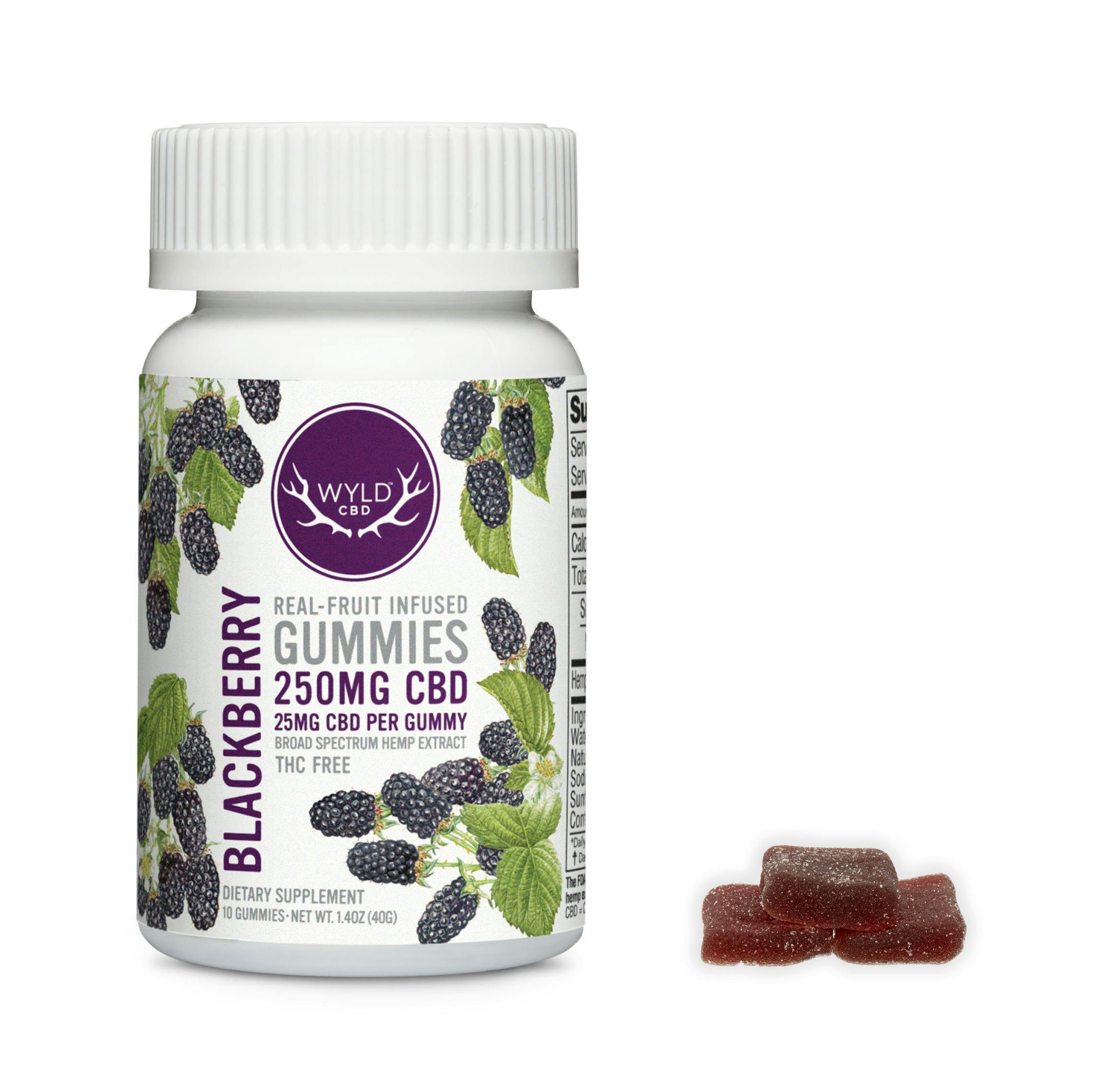 CBD Gummies · 250mg · 10ct · 25mg/ea