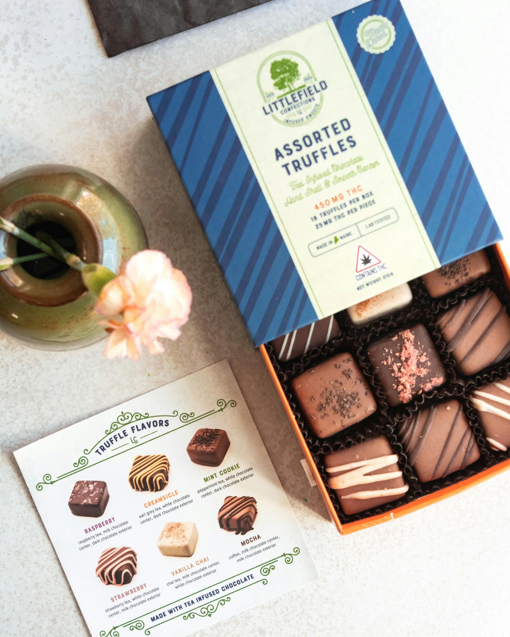 Assorted Truffles 25mg/pc 450mg Total