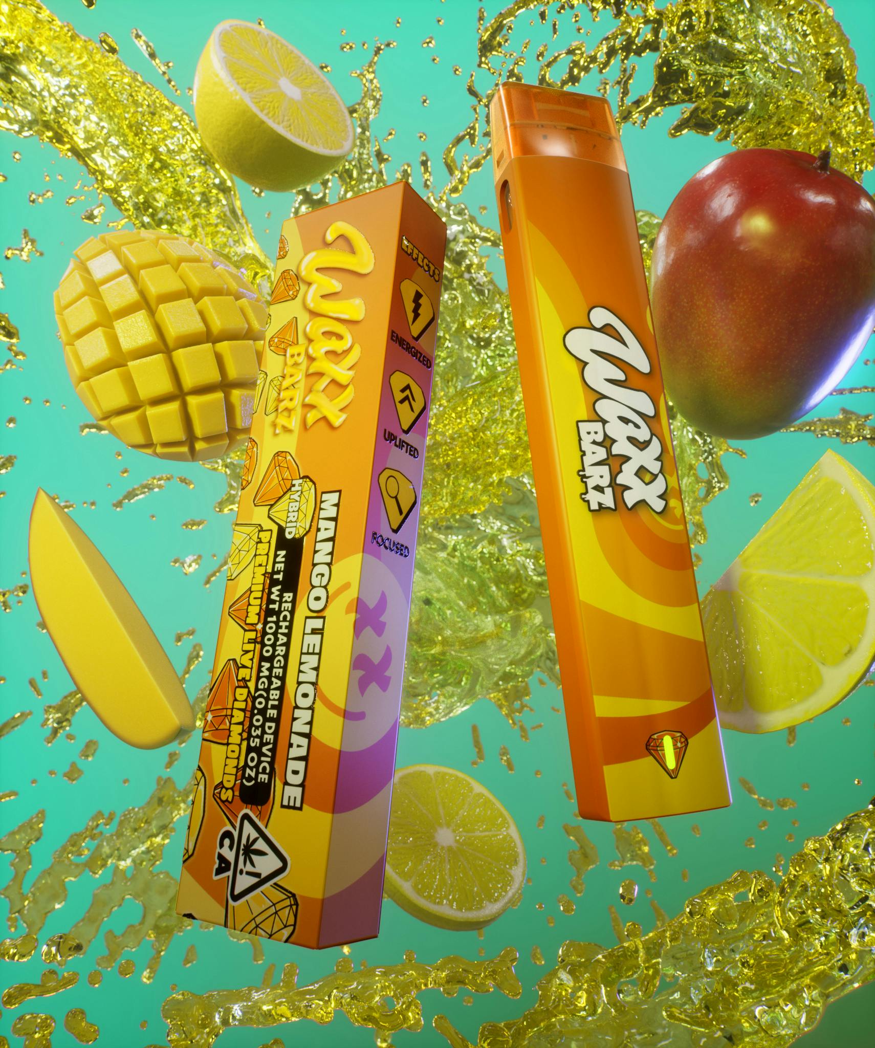 Premium Live Diamonds Mango Lemonade