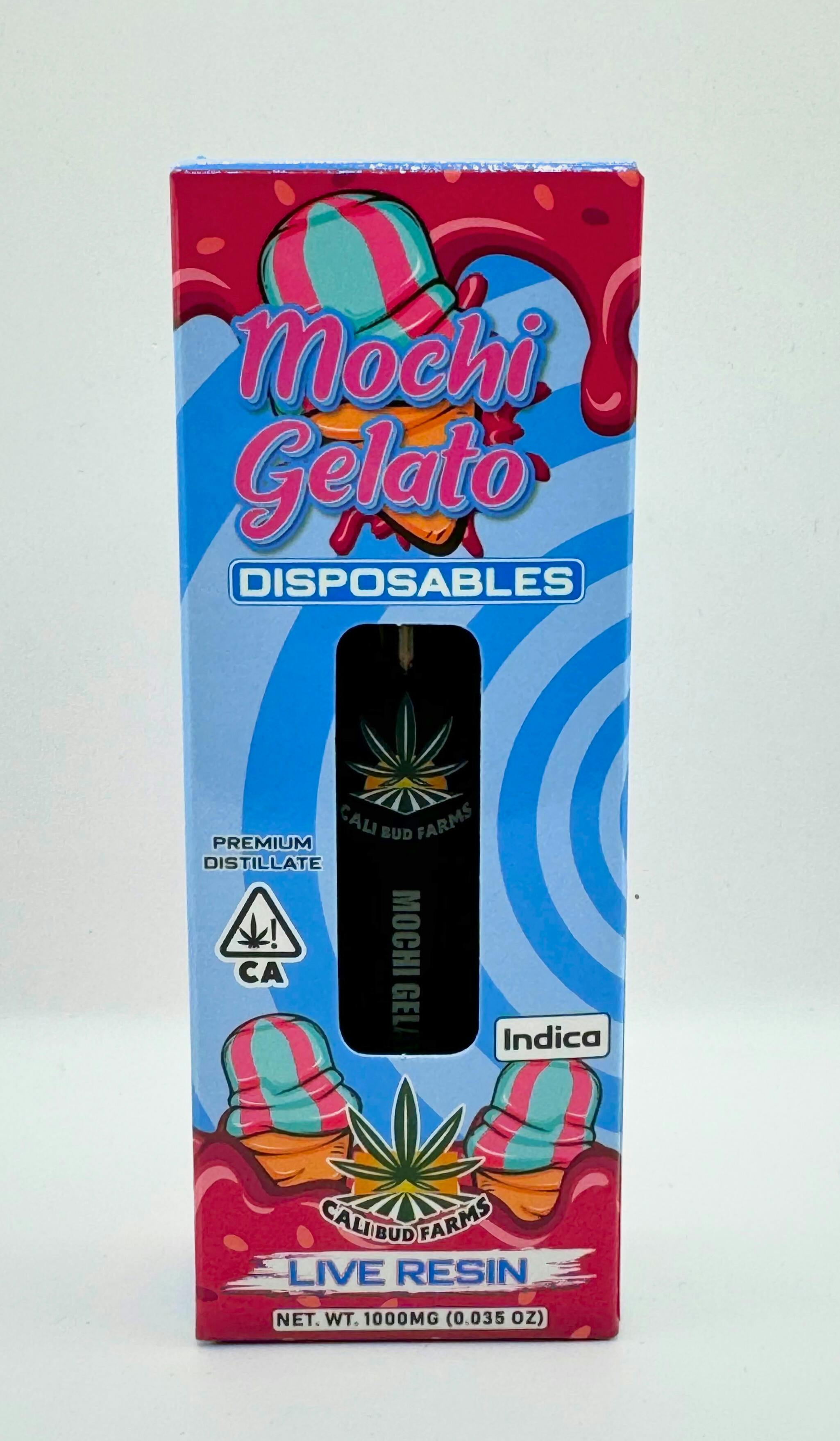 CALI BUDS MOCHI GELATO LIVE RESIN DISPOSABLE 1G Cali Bud Farms