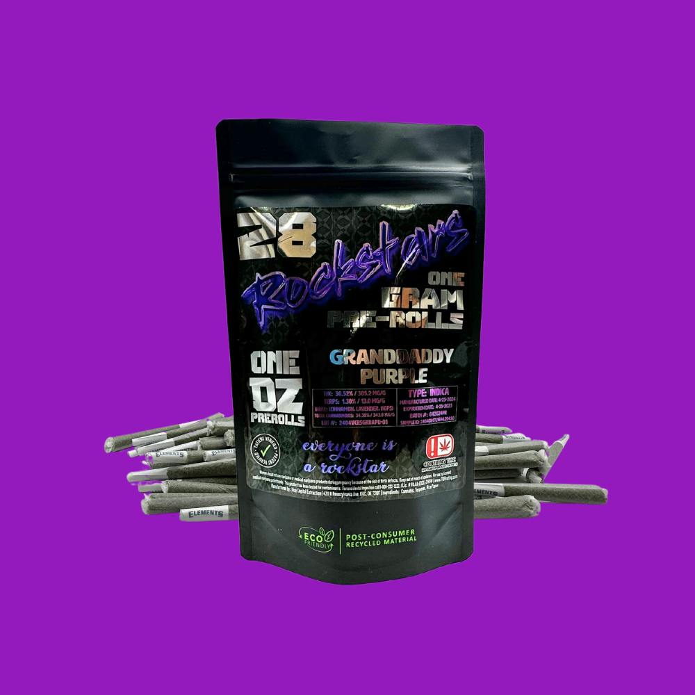 Rockstars - 28G - Granddaddy Purple