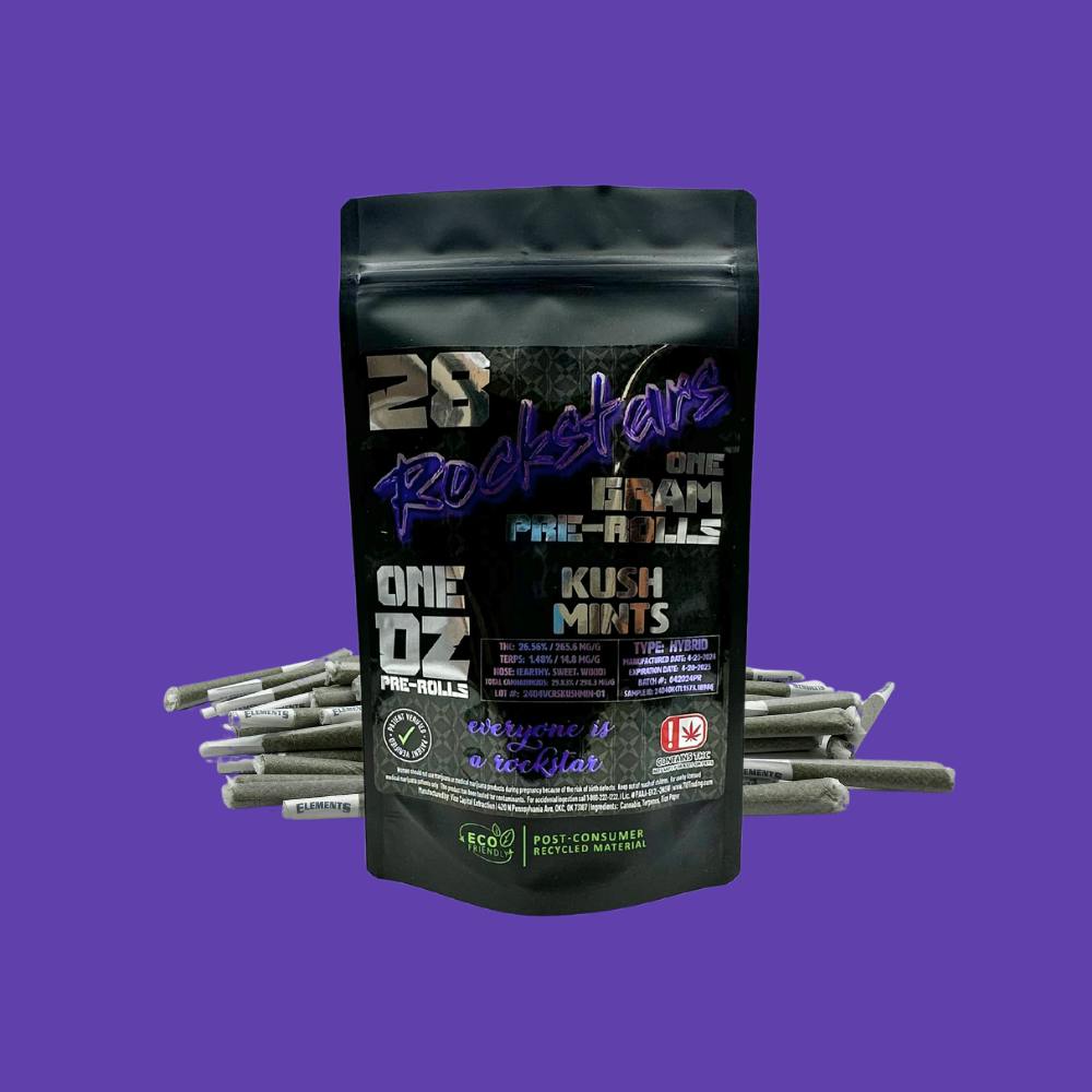 Rockstars - 28G - Kush Mints - 710Trading