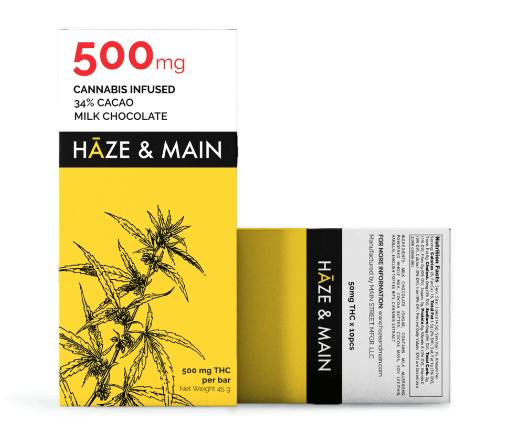 Milk Chocolate Bar | 500mg (Hybrid)