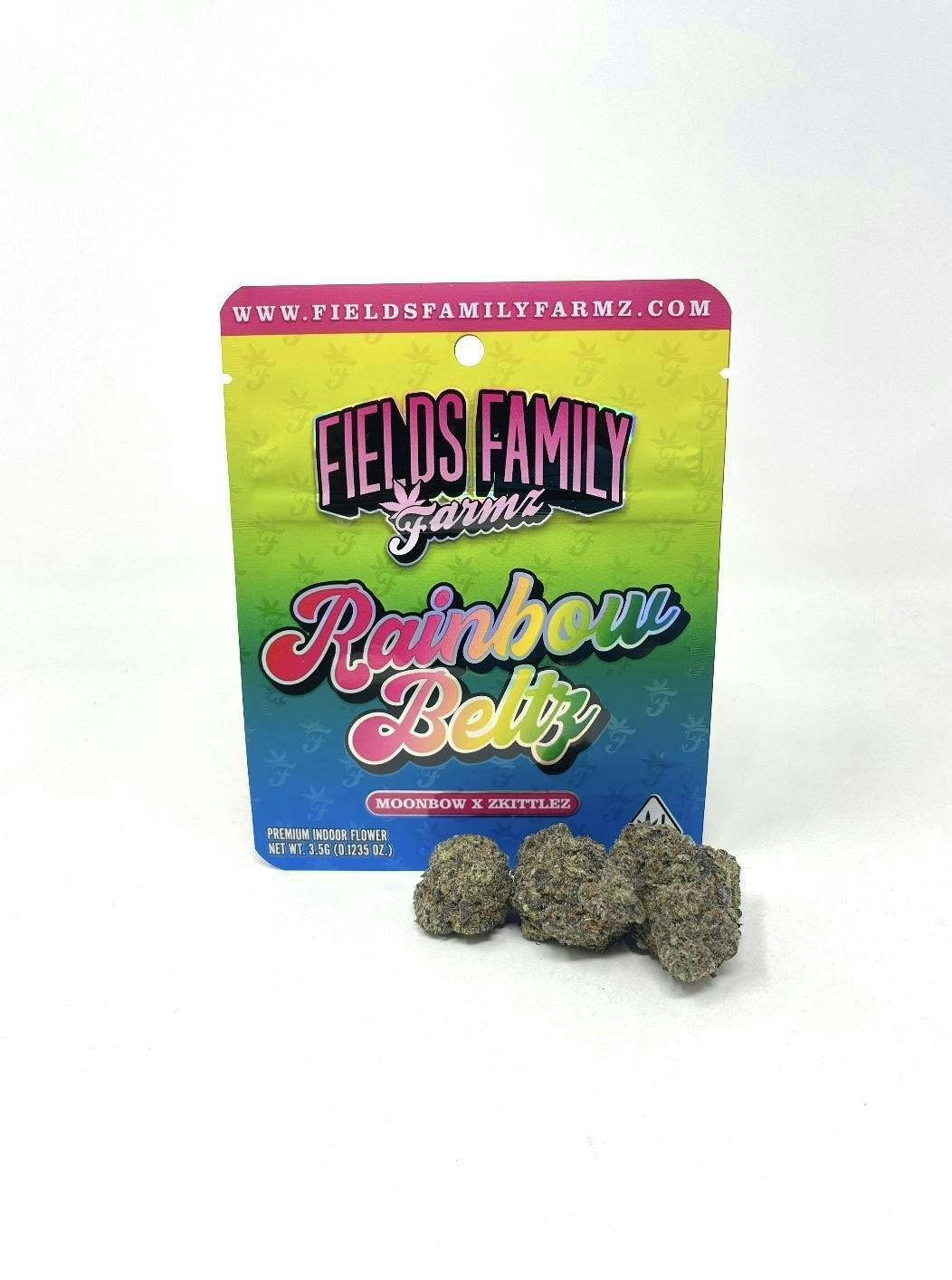 Fields Family Farmz Rainbow Belts Flower 3.50g