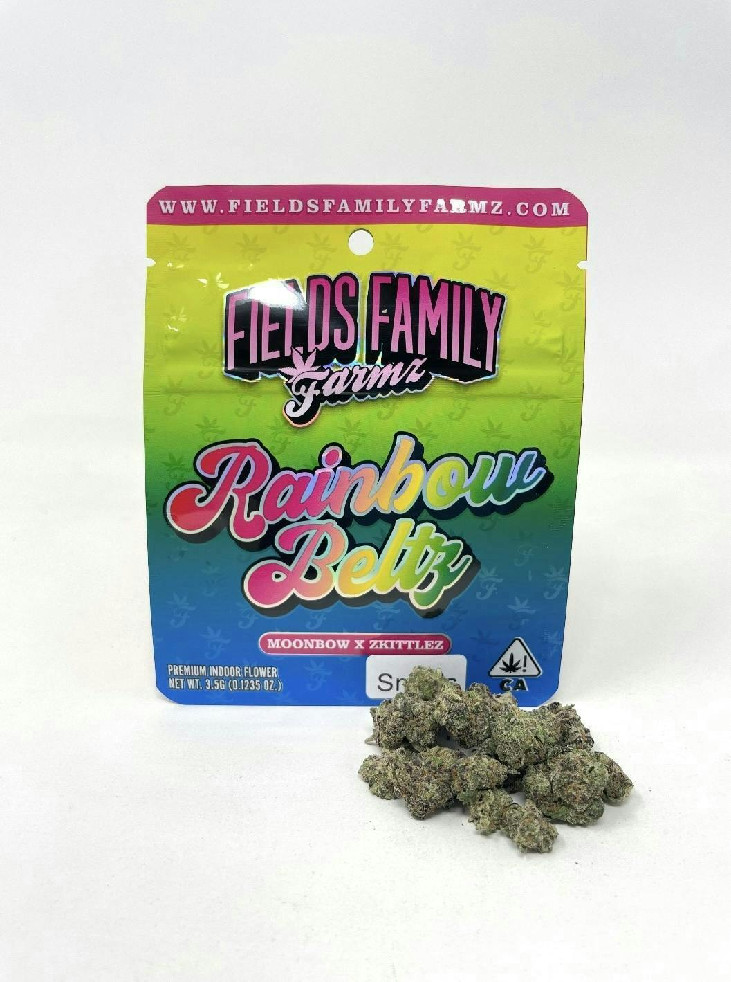 Rainbow Belts Smalls - 3.5g Bag - Fields Family Farmz