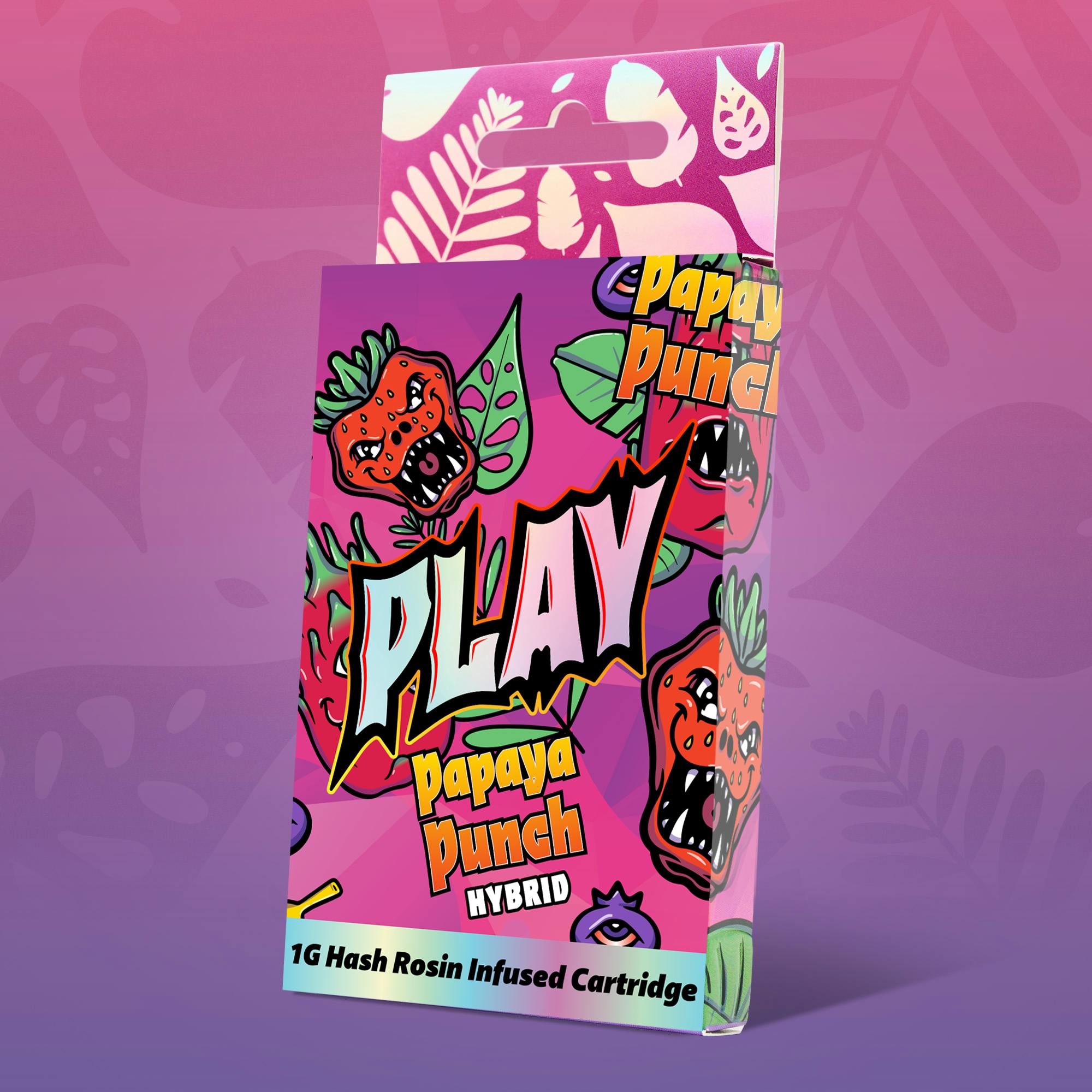 Papaya Punch Hash Rosin Infused