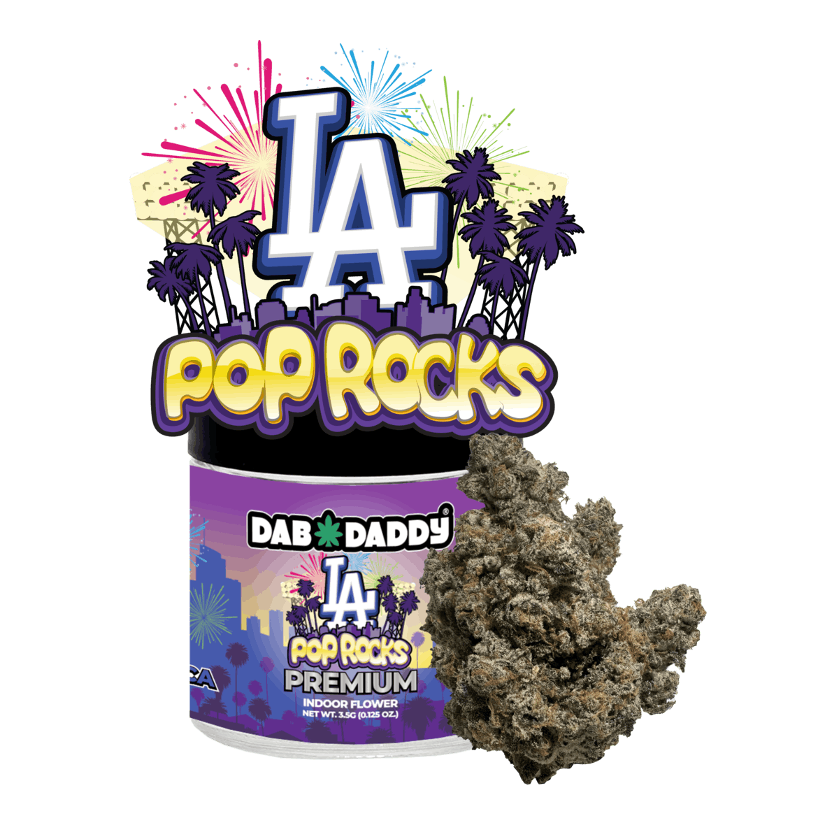 LA Pop Rocks Dab Daddy® Flower 3.5g - Dab Daddy