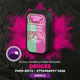 2 gram Deuces Guava Mintz x Strawberry Haze Live Resin Vape | NY