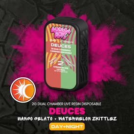 2 gram Deuces Mango Gelato x Watermelon Zkittlez Live Resin Vape | NY