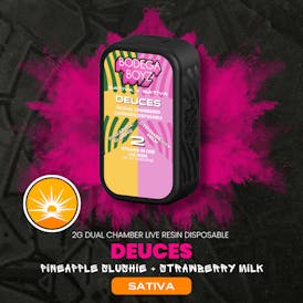 2 gram Deuces Pineapple Slushie x Strawberry Milk Live Resin | NY