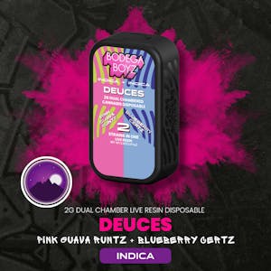 BODEGA BOYZ | DEUCES | Pink Guava Runtz X Blueberry Certz