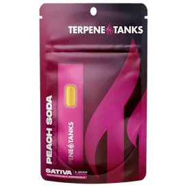 Terpene Tanks Peach Soda Disposable 1g