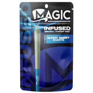 Magic - Magic- Infused Pre Roll- Berry Runtz-Hybrid-1.2g-41.22% THC