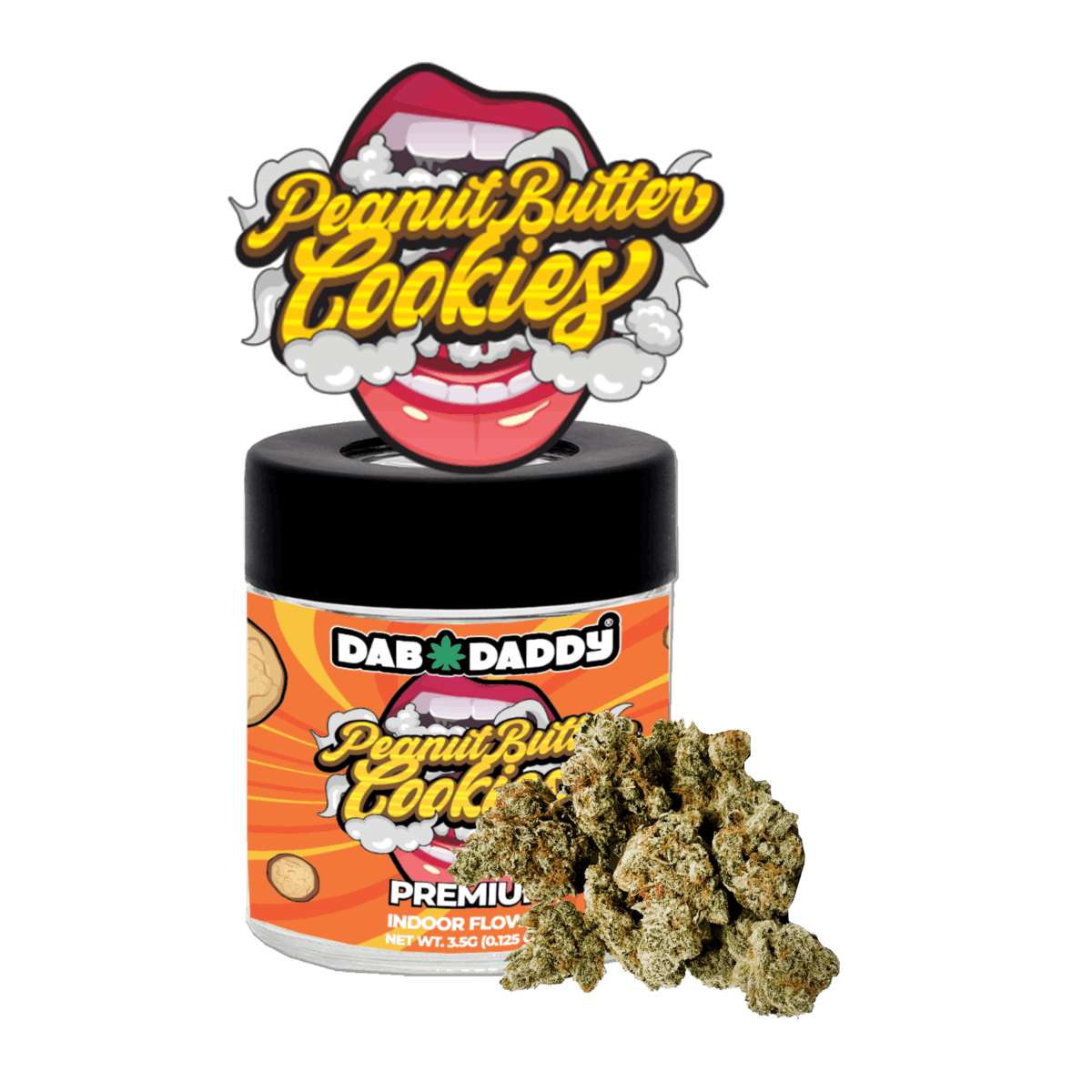 Peanut Butter Cookies Dad Daddy® 3.5g Premium Indoor Flower