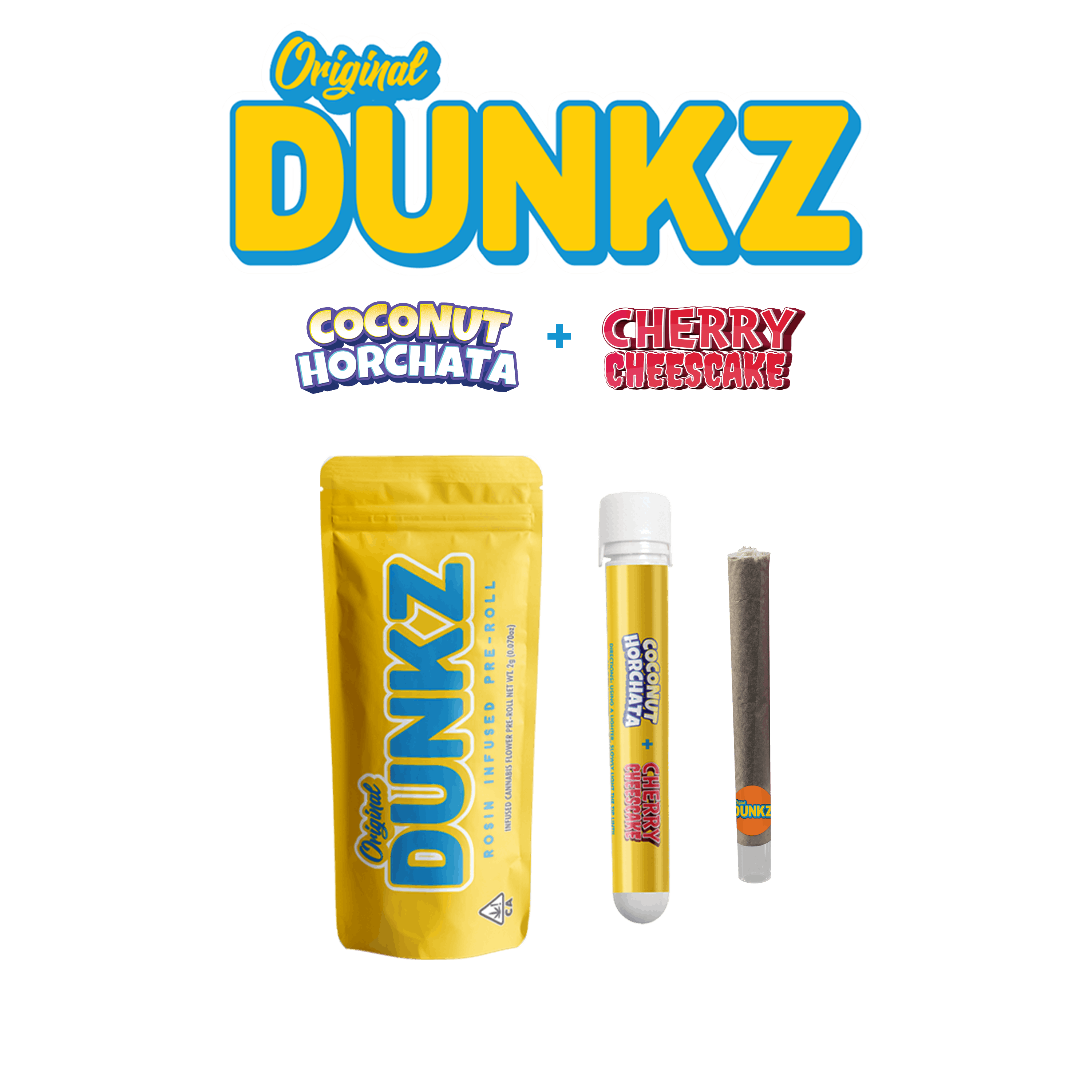 Coconut Horchata Flower x Cherry Cheesecake Rosin - Original Dunkz