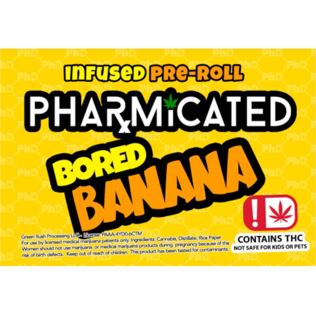 INFUSED - PhD 1.5g Pre-Roll - Bored Banana (I)