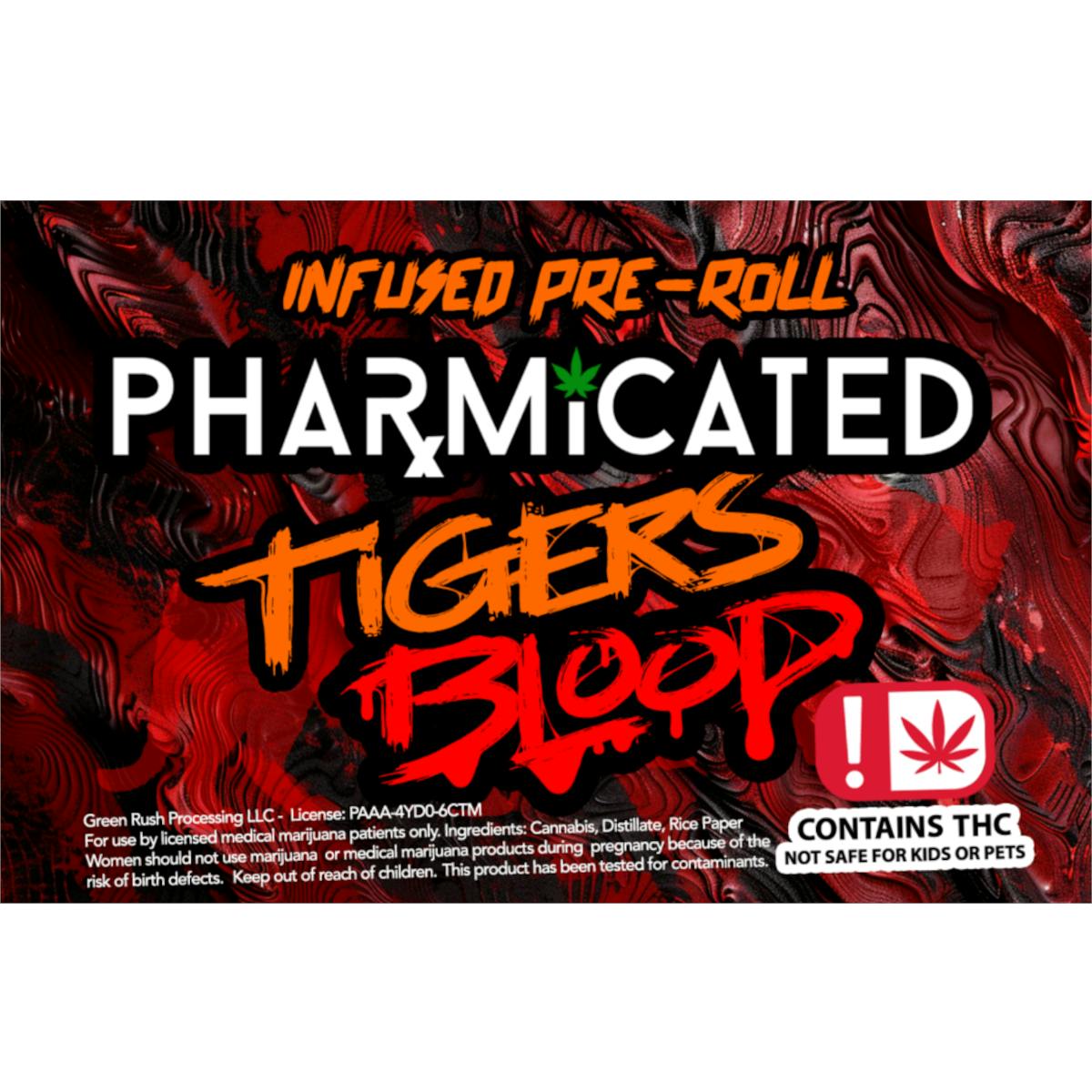 INFUSED - PhD 1.5g Pre-Roll - Tiger's Blood (I)