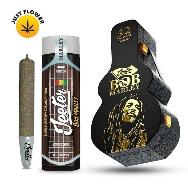 Jeeter Jeeter x Bob Marley · Herb · Joint · 4.2g, Pre-Rolls
