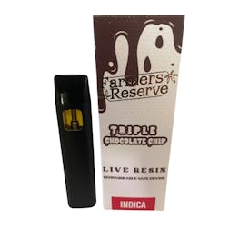 1Gram Triple Chocolate Chip Live Resin Disposable