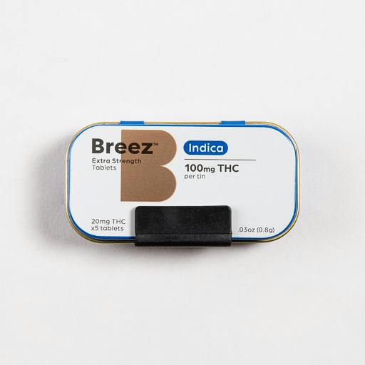 Breez Extra-Strength Indica Tablet Tin by Breez