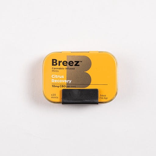 Breez Citrus Recovery Mint Tin