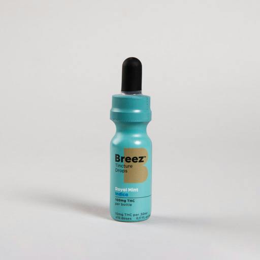 Breez Royal Mint Indica Tincture Drops