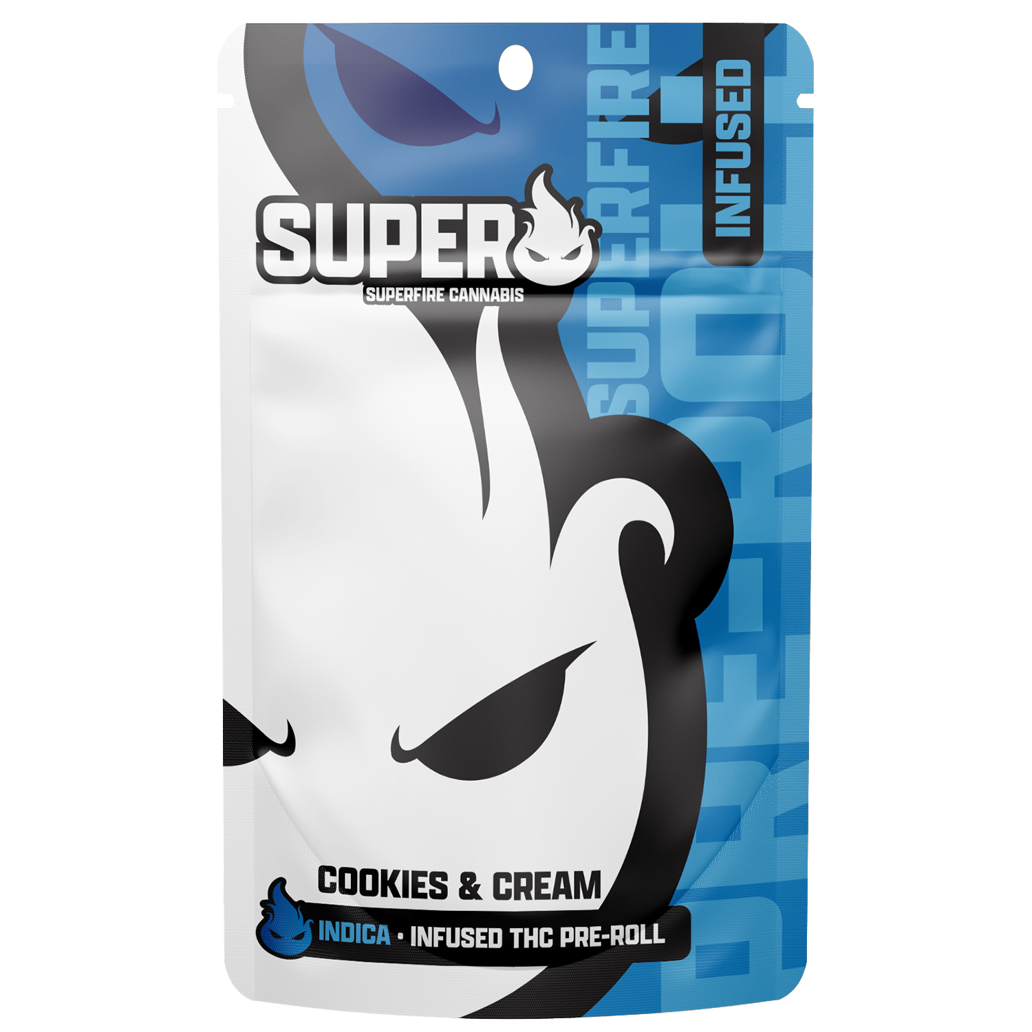 Superfire 1.2g Infused Preroll - Cookies & Cream