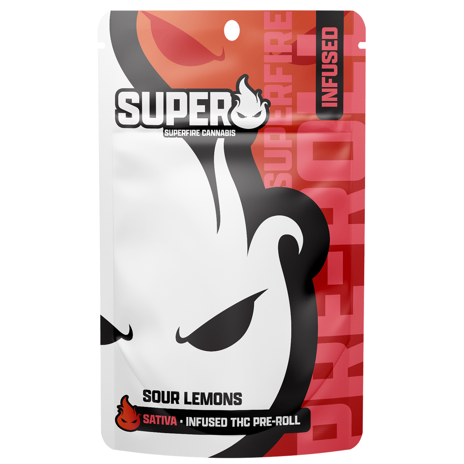 Superfire 1.2g Infused Preroll - Sour Lemons