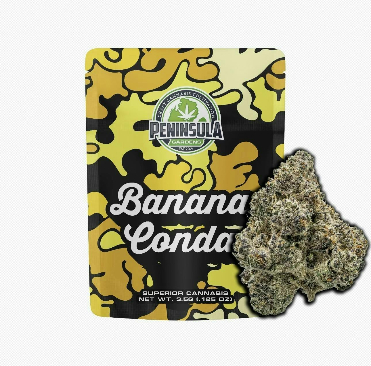 Banana Conda | Big Buds | 3.5g by Peninsula Gardens