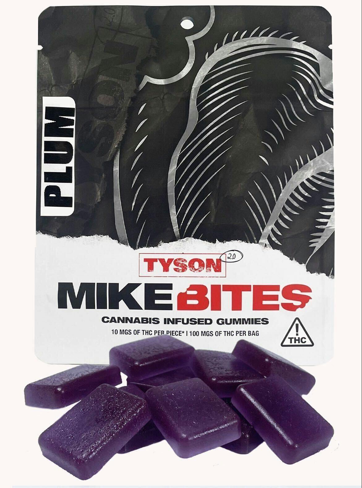 Tyson 2.0 - Mike Bites - Plum Gummies 100mg by Southern Sky Brands