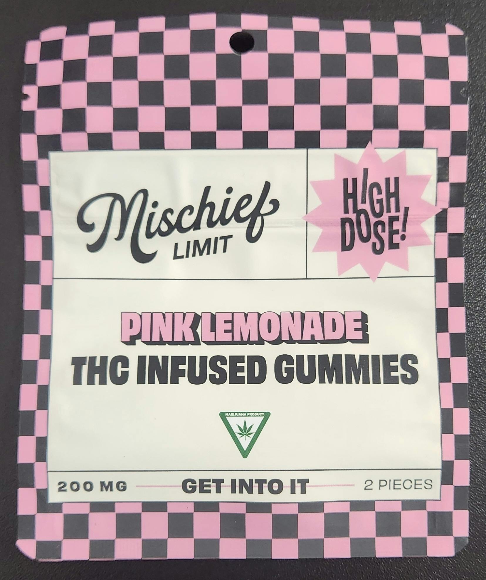 Mischief | Pink Lemonade | Gummies | 200mg by Mischief