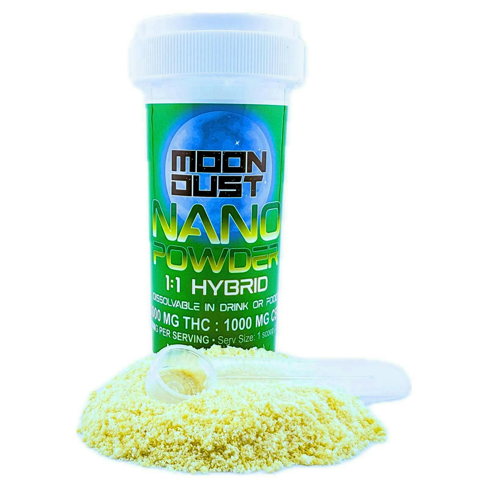 Moon Dust | 1:1 Hybrid Nano Powder | Mix-ins | 1000mg | 1g