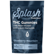 Glueberry Mountain | Splash Live Resin Gummies | Indica | 200mg THC