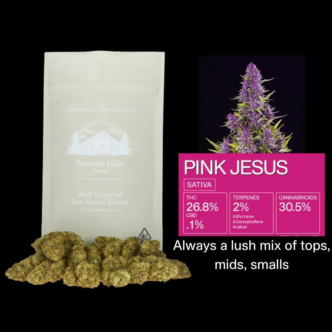 Pink Jesus - 14g Flower Bag
