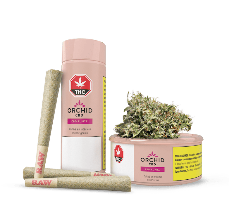 ORCHID CBD RUNTZ Pre-rolls – 5 x 0.6g