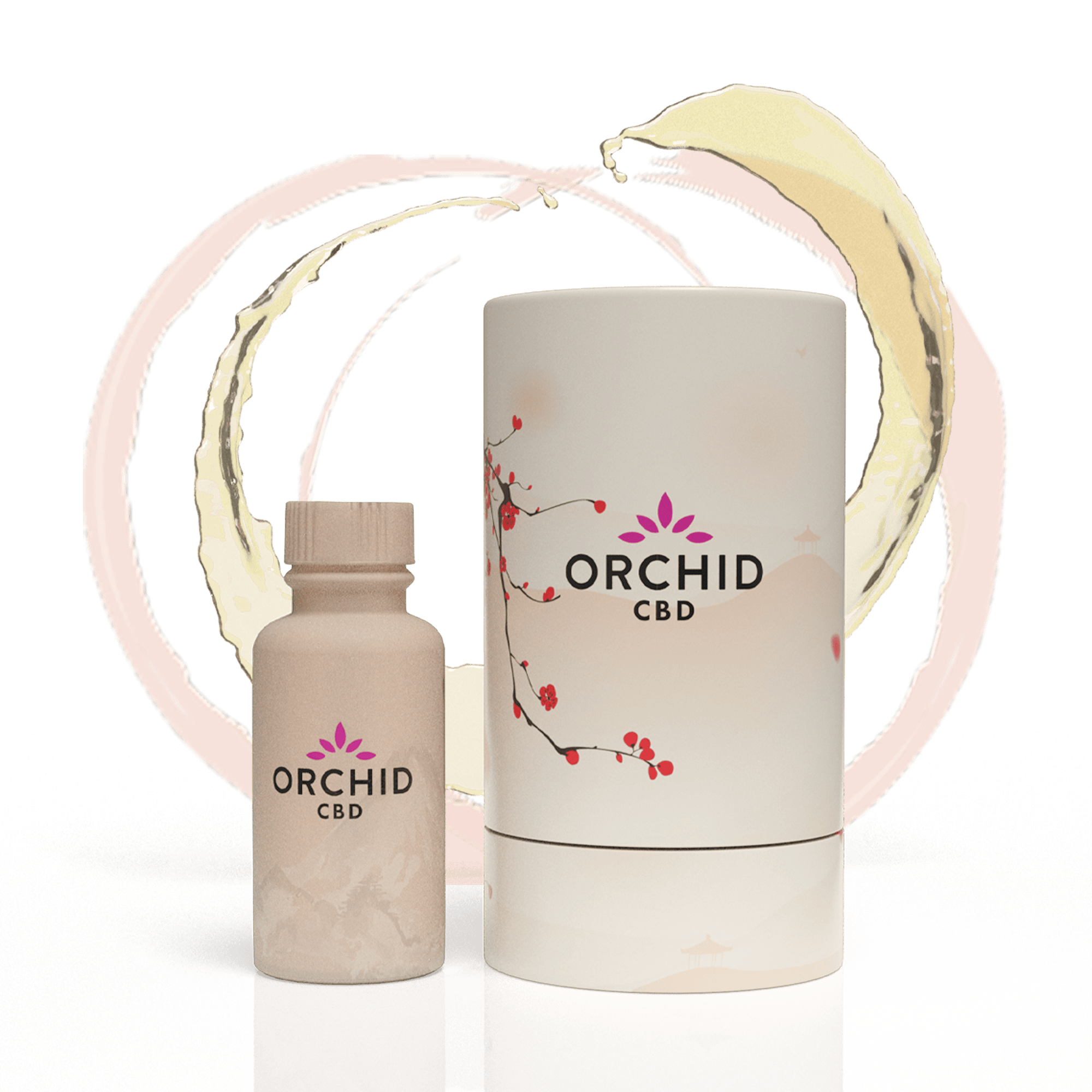 Orchid CBD Premium Oils - CBD 2500Sweet Strawberries