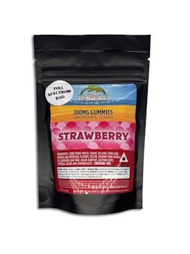 Strawberry RSO Full Spectrum Gummies 20mg/pc 300mg total
