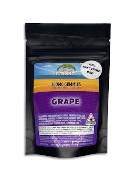 Grape RSO Full Spectrum Gummies 20mg/pc 300mg total