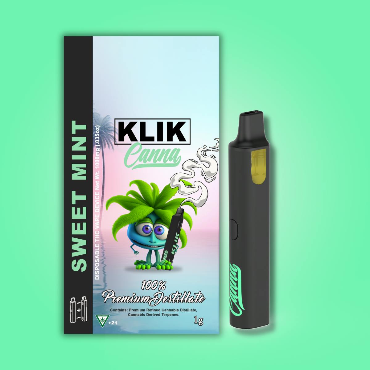 Klik 1g Disposable - Sweet Mint