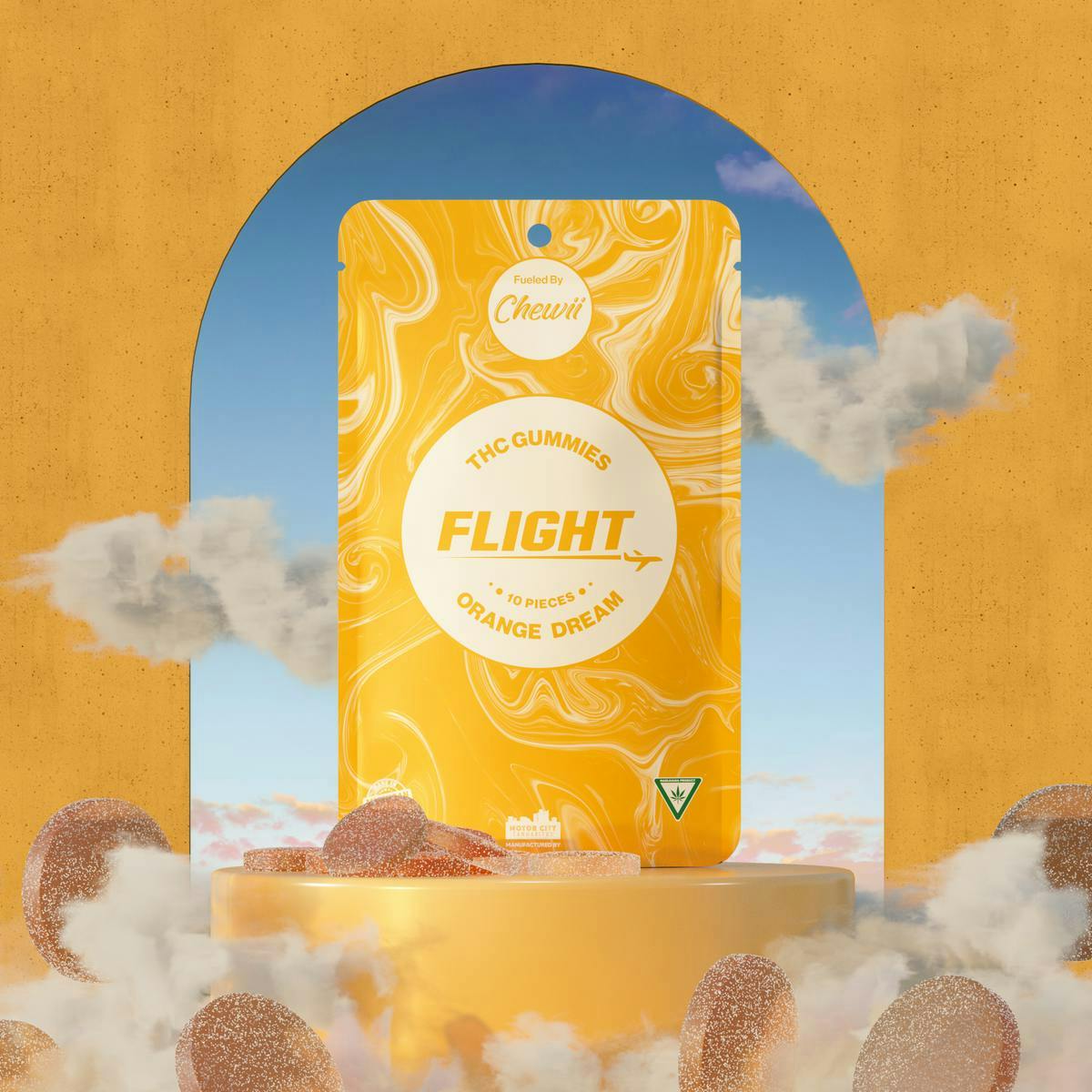 Flight x Chewii Gummies - Orange Dream - 200mg at Herbology Cannabis Co. Coldwater - Recreational Cannabis