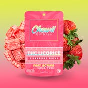 Chewii | THC Infused Strawberry Licorice Bricks | 200mg