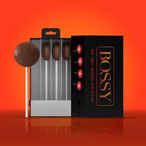 Bossy - Bossy - Chocolate Stixx 200mg - Milk Chocolate