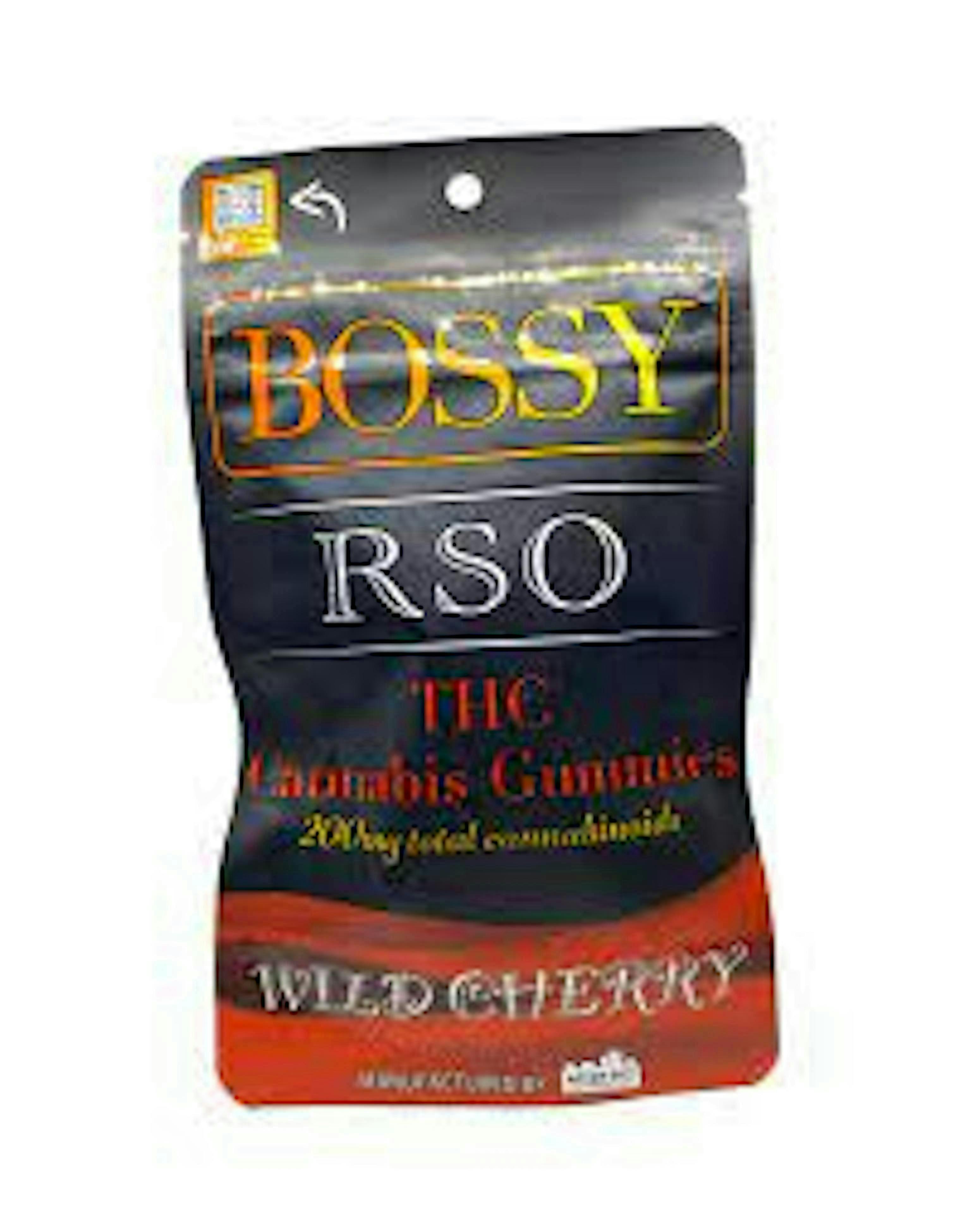 Bossy | RSO | Wild Cherry Gummies | 200mg | 10ct | 20mg/ea by Bossy