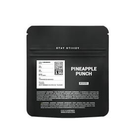 - PINEAPPLE PUNCH - 3.5G Black Label Mylar