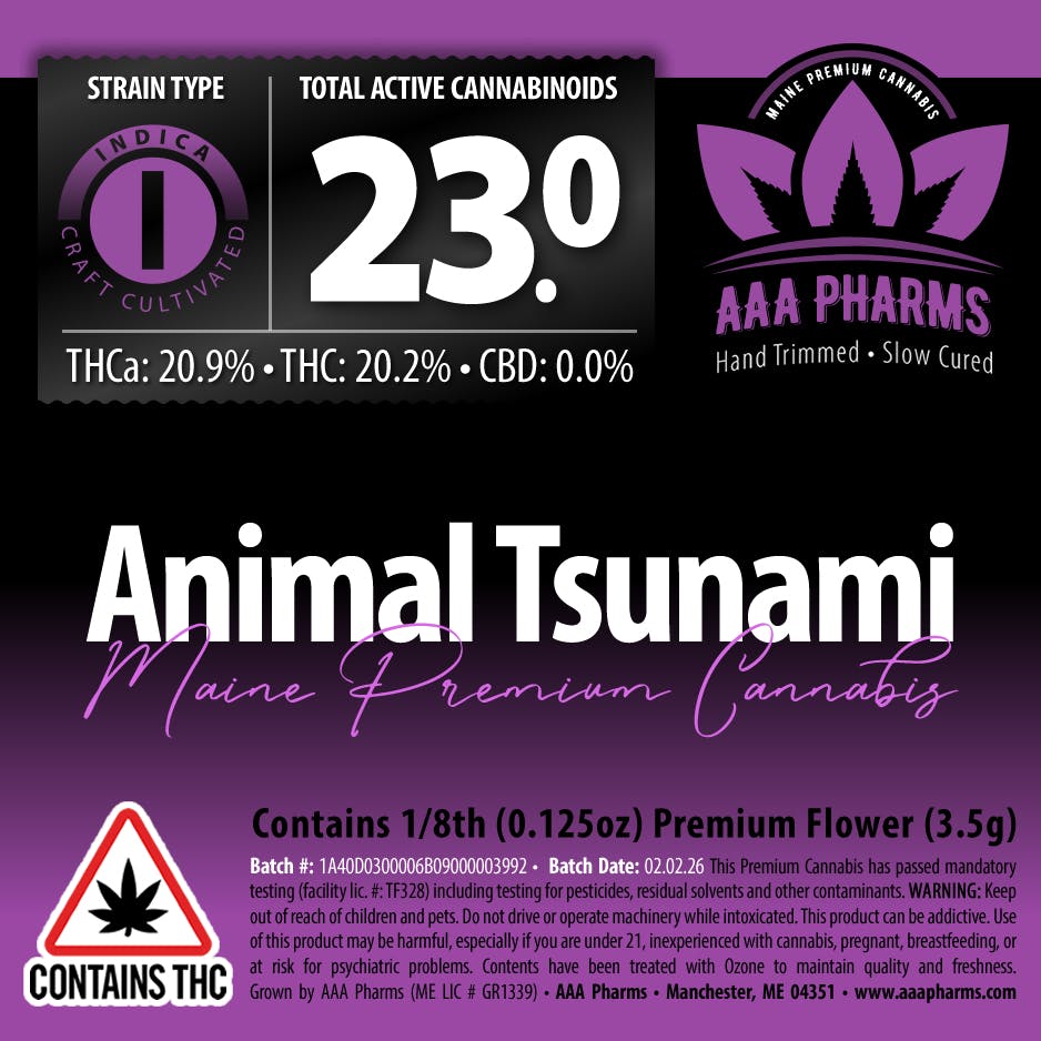 Animal Tsunami Premium Flower