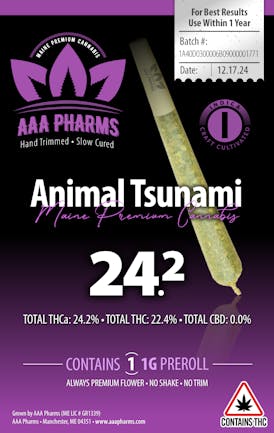 Animal Tsunami - 1g Pre Roll